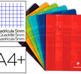 cahier-piqua-clairefontaine-a-24x32cm-48-pages-90g-quadrillage-5mm-coloris-assortis