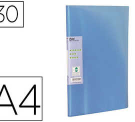 prot-ge-documents-pentel-vivid-a4-30-pochettes-coloris-bleu