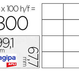 atiquette-adhasive-apli-agipa-multi-usage-99-1x67-7mm-toute-imprimante-bo-te-800-unitas