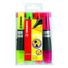SURLIGNEUR STABILO LUMINATOR T RACA 2/5MM ENCRE LIQUIDE NIVEAU VISIBLE BASE ERGONOMIQUE POCHETTE 4 UNITAS SURLIGNEUR STABILO LUMINATOR T RACA 2/5MM ENCRE LIQUIDE NIVEAU VISIBLE BASE ERGONOMIQUE POCHETTE 4 UNITAS