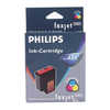 CARTOUCHE PHILIPS JET D'ENCRE PFA434 3 COULEURS CYAN MAGENTA JAUNE 150P