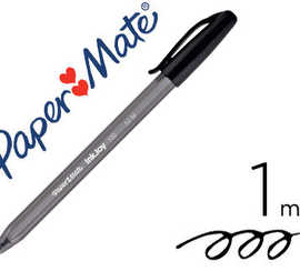 stylo-bille-paper-mate-inkjoy-100-cap-criture-fine-noir