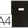 PROTÈGE-CAHIER ELBA STRONG LINE PVC CRISTAL 15/100E RABATS PORTE-ÉTIQUETTE ET ÉTIQUETTE A4 210X297MM NOIR CRISTAL PROTÈGE-CAHIER ELBA STRONG LINE PVC CRISTAL 15/100E RABATS PORTE-ÉTIQUETTE ET ÉTIQUETTE A4 210X297MM NOIR CRISTAL