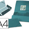 CHEMISE LIDERPAPEL POLYPROPYLE NE DOS FLEXIBLE A4 210X297MM 4/10E 3 RABATS ALASTIQUE 100F COLORIS VERT OPAQUE CHEMISE LIDERPAPEL POLYPROPYLE NE DOS FLEXIBLE A4 210X297MM 4/10E 3 RABATS ALASTIQUE 100F COLORIS VERT OPAQUE