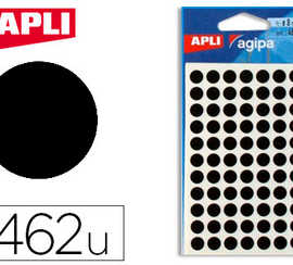 pastille-adhasive-apli-agipa-d-iametre-8mm-permanente-coloris-noir-pochette-462-unitas