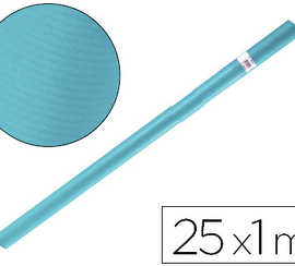 papier-kraft-liderpapel-1x25m-65g-m2-unicolore-bleu-turquoise-rouleau