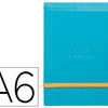 POCHETTE RHODIARAMA WEBPOCKET A6 9X14CM COUVERTURE SIMILI CUIR TURQUOISE INTÉRIEUR IMPRIMÉ FERMETURE ÉLASTIQUE ORANGE POCHETTE RHODIARAMA WEBPOCKET A6 9X14CM COUVERTURE SIMILI CUIR TURQUOISE INTÉRIEUR IMPRIMÉ FERMETURE ÉLASTIQUE ORANGE