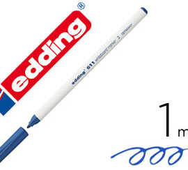 marqueur-edding-e611-spacial-k-ids-pointe-fine-ogive-1mm-rasistante-faible-odeur-corps-plastique-encre-cap-off-bleu