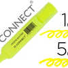 SURLIGNEUR Q-CONNECT TRACA 2/5 MM POINTE BISEAUTAE COULEURS ACLATANTES JAUNE SURLIGNEUR Q-CONNECT TRACA 2/5 MM POINTE BISEAUTAE COULEURS ACLATANTES JAUNE