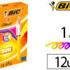 STYLO-BILLE BIC 4 COLOURS SUN POINTE MOYENNE 1MM COULEURS FUN VIOLET/ROSE/JAUNE FLUO/ORANGE