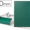 BOÎTE CLASSEMENT CARTON GAUFRÉ LIDERPAPEL 1,1MM CHEMISE PROJETS 245X345MM DOCUMENTS A4+ DOS 70MM VERT BOÎTE CLASSEMENT CARTON GAUFRÉ LIDERPAPEL 1,1MM CHEMISE PROJETS 245X345MM DOCUMENTS A4+ DOS 70MM VERT
