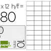ÉTIQUETTE ADHÉSIVE LIDERPAPEL 10X20MM COLORIS BLANC ÉCRITURE MANUELLE POCHETTE 10 FEUILLES + 2 GRATUITES 4200 UNITÉS ÉTIQUETTE ADHÉSIVE LIDERPAPEL 10X20MM COLORIS BLANC ÉCRITURE MANUELLE POCHETTE 10 FEUILLES + 2 GRATUITES 4200 UNITÉS