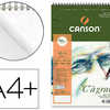 BLOC SPIRALE CANSON C AGRAIN CROQUIS DOS TRES RIGIDE 180G A4+ 30F BLOC SPIRALE CANSON C AGRAIN CROQUIS DOS TRES RIGIDE 180G A4+ 30F