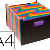 TRIEUR VIQUEL SEATCASE RAINBOW CLASS ASOUFFLETS PP 7/100E A4 26 POSITIONS 2 POIGNAES COLORIS NOIR INTARIEUR MULTICOLOR TRIEUR VIQUEL SEATCASE RAINBOW CLASS ASOUFFLETS PP 7/100E A4 26 POSITIONS 2 POIGNAES COLORIS NOIR INTARIEUR MULTICOLOR