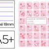 CAHIER CLAIREFONTAINE MATERNEL LE COUVERTURE CARTE OFFSET 17X22CM 32 PAGES 16 LIGNAES 18MM/16 UNIES 90G COLORIS ROSE