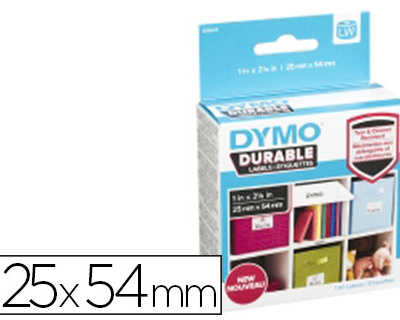 rouleau-atiquettes-dymo-label-writer-25x54mm-160-atiquettes-support-polypropylene-blanc