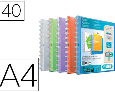 protege-documents-elba-vario-z-ip-polyvision-pp-5-10e-a4-capacita-40-pochettes-80-vues-livra-avec-20-pochettes-incolores
