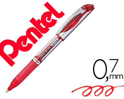 roller-pentel-energel-bl57-b-r-echargeable-encre-liquide-dure-longtemps-sachage-rapide-couleur-rouge