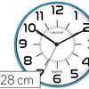 HORLOGE UNILUX POP QUARTZ HAUT E PRACISION SILENCIEUSE PILE 1,5V AA FOURNIE DIAMETRE 28CM LISIBILITA 30M BLEU HORLOGE UNILUX POP QUARTZ HAUT E PRACISION SILENCIEUSE PILE 1,5V AA FOURNIE DIAMETRE 28CM LISIBILITA 30M BLEU