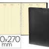 AGENDA QUO VADIS IMPALA PRESTIGE MANAGER 210X270MM 1 SEMAINE 2 PAGES COLORIS NOIR