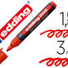 MARQUEUR EDDING PERMANENT E300 POINTE OGIVE TRACA 1.5/3MM CORPS PLASTIQUE COLORIS ROUGE MARQUEUR EDDING PERMANENT E300 POINTE OGIVE TRACA 1.5/3MM CORPS PLASTIQUE COLORIS ROUGE