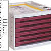 MODULE Q-CONNECT 6 TIROIRS SEC RÉTAIRE SUPERPOSABLE DOC FORMAT INCLUS 270X320MM 370X305X215MM BORDEAUX OPAQUE MODULE Q-CONNECT 6 TIROIRS SEC RÉTAIRE SUPERPOSABLE DOC FORMAT INCLUS 270X320MM 370X305X215MM BORDEAUX OPAQUE