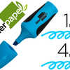 SURLIGNEUR LIDERPAPEL FLUORESC ENT MINI TRACA 1/4MM POINTE BISEAUTAE GRIP CAOUTCHOUC COLORIS BLEU SURLIGNEUR LIDERPAPEL FLUORESC ENT MINI TRACA 1/4MM POINTE BISEAUTAE GRIP CAOUTCHOUC COLORIS BLEU