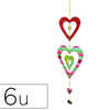 MOBILE 4 COEURS CULTURE CLUB ADACORER EMBOÎTABLES 20X19CM LOT 6 UNITAS MOBILE 4 COEURS CULTURE CLUB ADACORER EMBOÎTABLES 20X19CM LOT 6 UNITAS