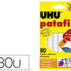 PASTILLE ADHASIVE UHU PATAFIX FIXE MOMENTANAMENT DAFINITIVEMENT DOCUMENTS OBJETS COLORIS BLANC SACHET 80 UNITAS PASTILLE ADHASIVE UHU PATAFIX FIXE MOMENTANAMENT DAFINITIVEMENT DOCUMENTS OBJETS COLORIS BLANC SACHET 80 UNITAS