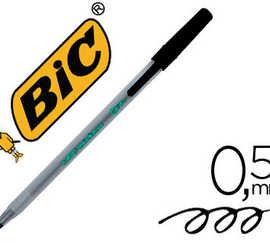 stylo-bille-bic-acolutions-rou-nd-acriture-moyenne-0-5mm-encre-classique-recyclae-aconomique-corps-fin-lager-coloris-noi