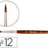 PINCEAU RAPHAOL PETIT GRIS PUR N°12 MANCHE COURT LAQUA MARRON VIROLE ALUMINIUM ANODISA PINCEAU RAPHAOL PETIT GRIS PUR N°12 MANCHE COURT LAQUA MARRON VIROLE ALUMINIUM ANODISA