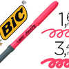 SURLIGNEUR BIC GRIP CAOUTCHOUC POINTE BISEAUTÉE COLORIS ROSE SURLIGNEUR BIC GRIP CAOUTCHOUC POINTE BISEAUTÉE COLORIS ROSE