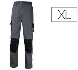 pantalon-travail-deltaplus-mac-h-spirit-coton-polyester-270g-m2-8-poches-coloris-gris-noir-taille-xl