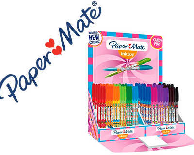 pr-sentoir-de-150-billes-papermate-inkjoy-100-candy-pop