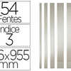 BANDE PLANNING NOBO MÉTAL FICHE INDICE 3 54 FENTES ADAPTÉE CARTE T CAPACITÉ 54 CARTES FORMAT 955X96MM COLORIS GRIS BANDE PLANNING NOBO MÉTAL FICHE INDICE 3 54 FENTES ADAPTÉE CARTE T CAPACITÉ 54 CARTES FORMAT 955X96MM COLORIS GRIS