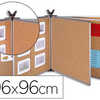 PANNEAU LIÈGE 2 FACES 96X96CM PANNEAU LIÈGE 2 FACES 96X96CM
