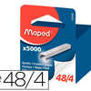 AGRAFE MAPED MODÈLE 21/4 48/4 GALVANISÉE ÉPAISSEUR AGRAFAGE 2/30F BOÎTE 5000 UNITÉS AGRAFE MAPED MODÈLE 21/4 48/4 GALVANISÉE ÉPAISSEUR AGRAFAGE 2/30F BOÎTE 5000 UNITÉS