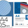 PLAT COUVERTURE LIDERPAPEL PPL RAYÉ LIGNES DIAGONALES 0.5MM A4 DOSSIER RELIURE COLORIS BLEU BOÎTE 100 UNITÉS PLAT COUVERTURE LIDERPAPEL PPL RAYÉ LIGNES DIAGONALES 0.5MM A4 DOSSIER RELIURE COLORIS BLEU BOÎTE 100 UNITÉS