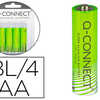 PILE Q-CONNECT ACONOMIQUE CAPA CITA 1.5V I.C.E. LR06 TAILLE AA BLISTER 4 UNITAS PILE Q-CONNECT ACONOMIQUE CAPA CITA 1.5V I.C.E. LR06 TAILLE AA BLISTER 4 UNITAS