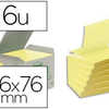 BLOC-NOTES POST-IT Z-NOTES PAP IER RECYCLA 76X76MM 100F/BLOC REPOSITIONNABLES COLORIS JAUNE BOÎTE 6 BLOCS BLOC-NOTES POST-IT Z-NOTES PAP IER RECYCLA 76X76MM 100F/BLOC REPOSITIONNABLES COLORIS JAUNE BOÎTE 6 BLOCS