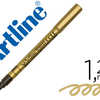 MARQUEUR ARTLINE PERMANENT POI NTE FINE CONIQUE 1.2MM TOUS SUPPORTS CORPS MATAL ENCRE PIGMENTAE RASISTE EAU OR MARQUEUR ARTLINE PERMANENT POI NTE FINE CONIQUE 1.2MM TOUS SUPPORTS CORPS MATAL ENCRE PIGMENTAE RASISTE EAU OR