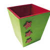 CACHE-POT EN BOIS ADACORER 11 .5X10 X10CM CACHE-POT EN BOIS ADACORER 11 .5X10 X10CM