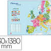 CARTE SOUPLE BOUCHUT GRANDRAMY RECTO EUROPE / VERSO MONDE POLITIQUE 98X138CM 390G PALLICULAE EFFACABLE ASEC CARTE SOUPLE BOUCHUT GRANDRAMY RECTO EUROPE / VERSO MONDE POLITIQUE 98X138CM 390G PALLICULAE EFFACABLE ASEC