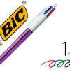 STYLO-BILLE BIC 4 COULEURS SHI NE POINTE 1MM ACRITURE MOYENNE CORPS VIOLET MATALLISA BRILLANT STYLO-BILLE BIC 4 COULEURS SHI NE POINTE 1MM ACRITURE MOYENNE CORPS VIOLET MATALLISA BRILLANT