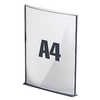 PLAQUE SIGNALISATION PAPERFLOW POLYSTYRENE FORMAT A4 COLORIS ANTHRACITE