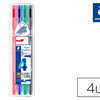 STYLO-FEUTRE STAEDTLER TRIPLUS BROADLINER 338 ACRITURE ET COLORIAGE POINTE MOYENNE 0.8MM ENCRE DRY SAFE ATUI 4 UNITAS STYLO-FEUTRE STAEDTLER TRIPLUS BROADLINER 338 ACRITURE ET COLORIAGE POINTE MOYENNE 0.8MM ENCRE DRY SAFE ATUI 4 UNITAS