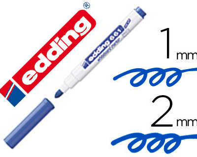 marqueur-edding-e661-tableau-b-lanc-pointe-fine-ogive-1-2mm-rasistante-corps-plastique-encre-cap-off-faible-odeur-bleu