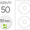 ÉTIQUETTE ADHÉSIVE CD/DVD Q-CONNECT COPIEUR LASER ENCRE MAXI COUVRANTE CENTREUR INCLUS PLANCHES A4 50 UNITÉS ÉTIQUETTE ADHÉSIVE CD/DVD Q-CONNECT COPIEUR LASER ENCRE MAXI COUVRANTE CENTREUR INCLUS PLANCHES A4 50 UNITÉS