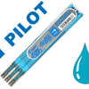 RECHARGE ROLLER PILOT FRIXION POINT POINTE AIGUILLE 0.3MM ENCRE EFFACABLE COLORIS TURQUOISE SET DE 3 UNITAS RECHARGE ROLLER PILOT FRIXION POINT POINTE AIGUILLE 0.3MM ENCRE EFFACABLE COLORIS TURQUOISE SET DE 3 UNITAS