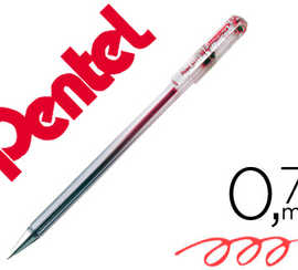 stylo-bille-pentel-superb-bk77-pointe-bille-fine-0-7mm-rouge
